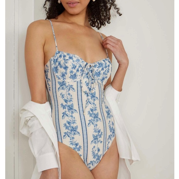 Agua by Agua Bendita Bougainvillea Swimsuit XL